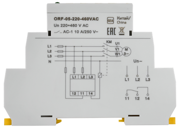 Изображение товара Реле контроля фаз IEK ORF-05-220-460VAC