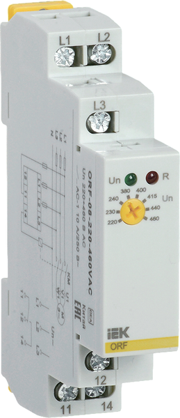 Изображение товара Реле контроля фаз IEK ORF-08-220-460VAC