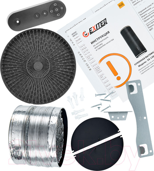 Изображение товара Вытяжка коробчатая Exiteq EX-1306 (черный)