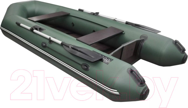 Изображение товара Надувная лодка Муссон 2800 СК LIGHT (зеленый)