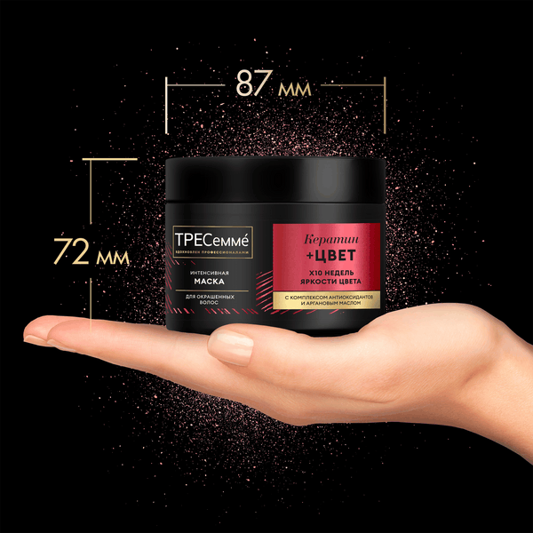 Изображение товара Маска для волос Tresemme Кератин и цвет (300мл)