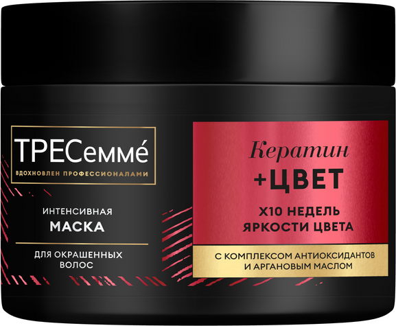 Изображение товара Маска для волос Tresemme Кератин и цвет (300мл)