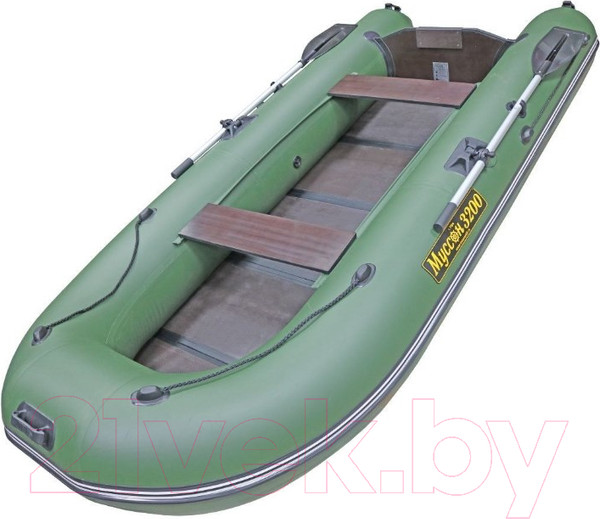 Изображение товара Надувная лодка Муссон 3200 С (зеленый)