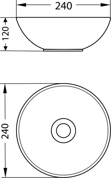 Изображение товара Умывальник Lauter 21601E (24x24)