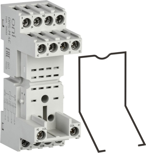 Изображение товара Разъем для реле ONI ORS-M-1-4-G