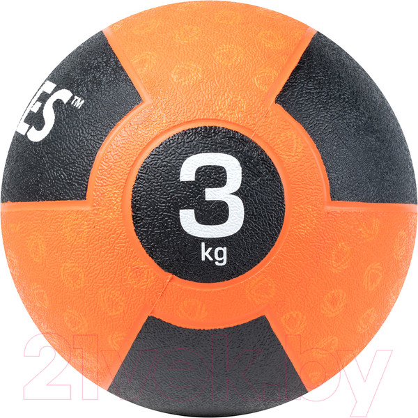 Изображение товара Медицинбол Torres AL00233 (3кг, оранжевый/черный)