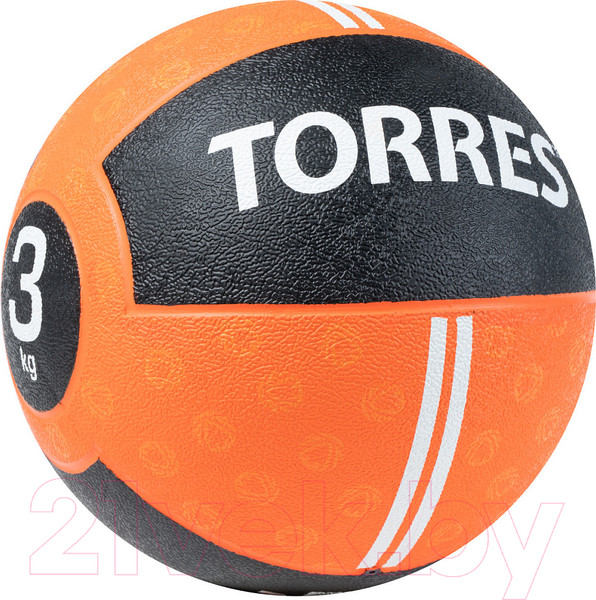 Изображение товара Медицинбол Torres AL00233 (3кг, оранжевый/черный)
