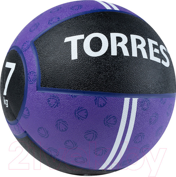 Изображение товара Медицинбол Torres AL00237 (7кг, фиолетовый/черный)