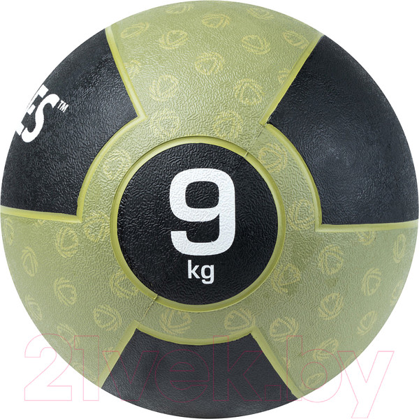 Изображение товара Медицинбол Torres AL00239 (9кг, хаки/черный)