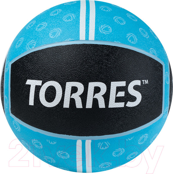 Изображение товара Медицинбол Torres AL00235 (5кг, черный/голубой)