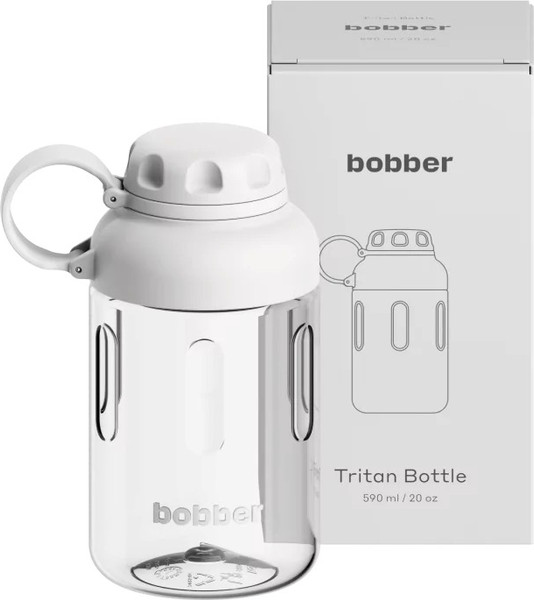 Изображение товара Бутылка для воды Bobber Tritan Bottle-590 Sand (серый)