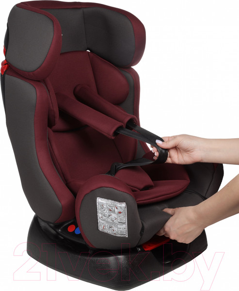 Изображение товара Автокресло Siger Диона / KRES4033 (рубиновый/серый)