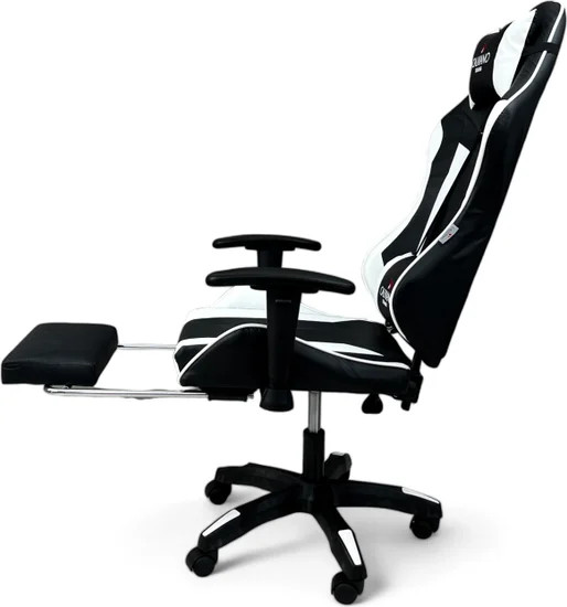 Изображение товара Кресло геймерское Calviano 1585 (черный/белый)