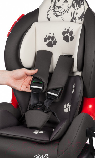 Изображение товара Автокресло Siger Кокон Isofix lux / KRES4015 (серый/бежевый)