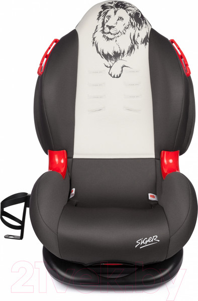 Изображение товара Автокресло Siger Кокон Isofix lux / KRES4015 (серый/бежевый)