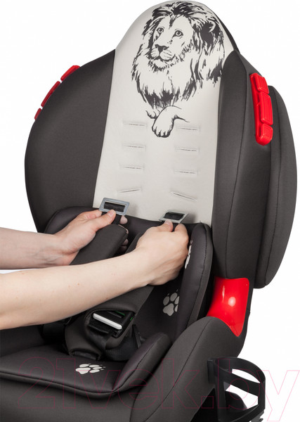 Изображение товара Автокресло Siger Кокон Isofix lux / KRES4015 (серый/бежевый)