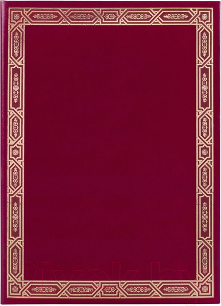 Изображение товара Папка адресная Staff Рамка / 121919 (бордовый)