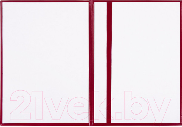 Изображение товара Папка адресная Staff Рамка / 121919 (бордовый)
