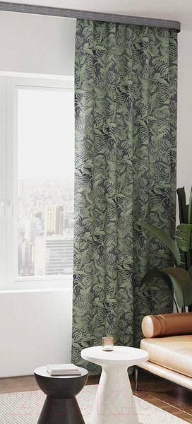 Изображение товара Штора LEGRAND Тропик 200x260 / 58120728 (зеленый)