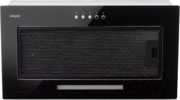 Изображение товара Вытяжка скрытая Akpo Mio Eco II 60 WK-4 (черный)