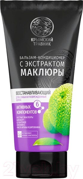 Изображение товара Бальзам для волос Крымский Травник для слабых и поврежденных волос (200мл)