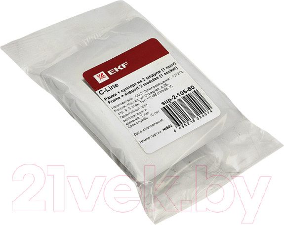 Изображение товара Суппорт для кабель-канала EKF C-Line/sup-2-105-50