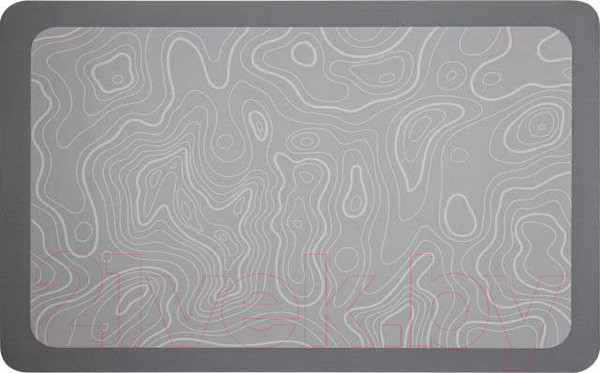Коврик для ванной Perfecto Linea Diatomite Grey Abstract 22-508001 (50x80см)
