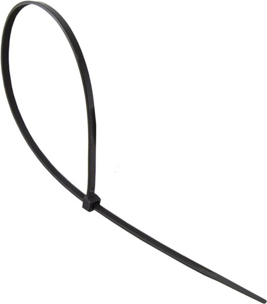 Изображение товара Стяжка для кабеля General Lighting GNC-48-250-B нейлоновый / 475335 (100шт, черный)