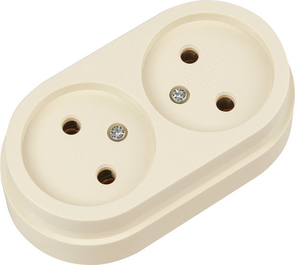 Изображение товара Розетка TDM Двойная SQ1806-0530