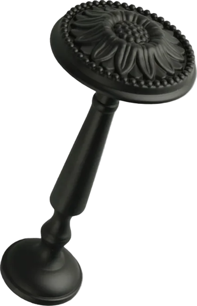 Изображение товара Подхват для штор Lm Decor Розета (черный матовый)