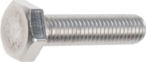 Изображение товара Болт Starfix Шестигранный М12х40 DIN 933 / SM-20805-50 (50шт, нержавеющая сталь А2)