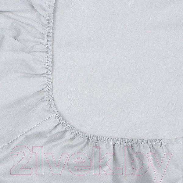 Изображение товара Простыня Этель 10624048 (светло-серый)