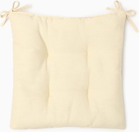 Изображение товара Подушка на стул Этель Home / 10472155 (42x42, молочный)