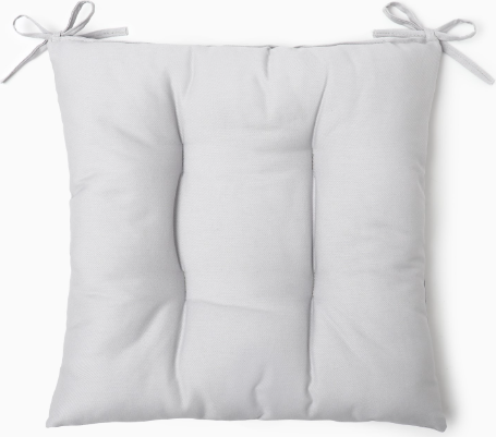 Изображение товара Подушка на стул Этель Home / 10472202 (42x42, светло-серый)