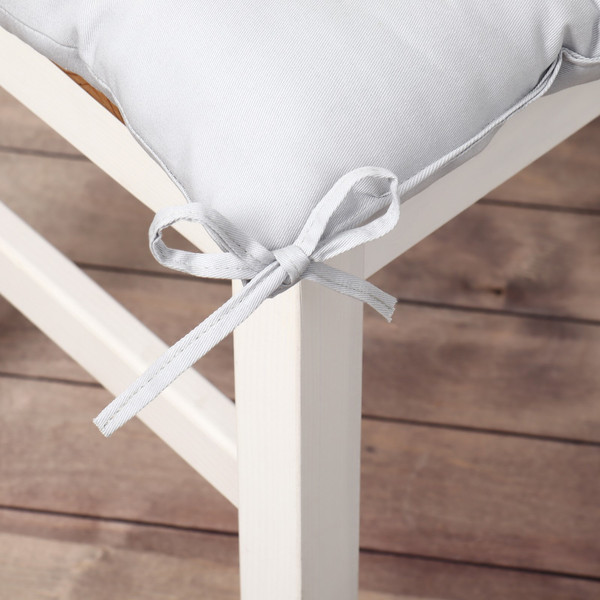 Изображение товара Подушка на стул Этель Home / 10472202 (42x42, светло-серый)