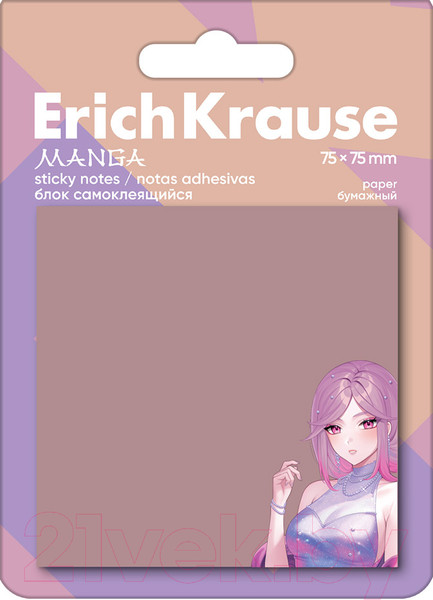 Изображение товара Блок для записей Erich Krause Manga / 61665 (50л)