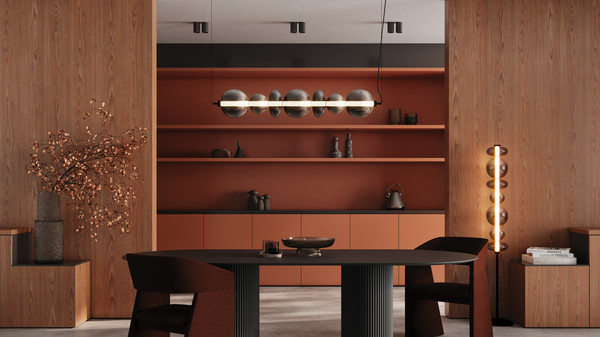 Изображение товара Потолочный светильник Maytoni Modern MOD307PL-L40B3K