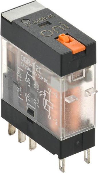 Изображение товара Реле промежуточное ONI OGR-1-2C-AC220V-L-B