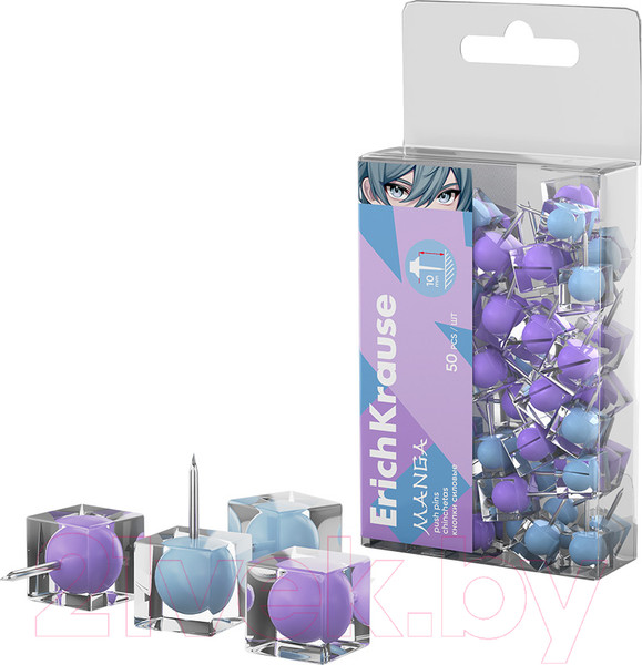 Изображение товара Кнопки канцелярские Erich Krause Manga / 62059