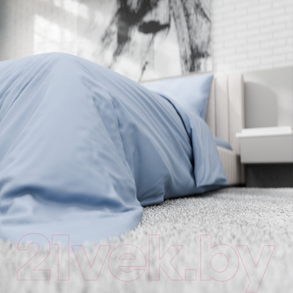 Изображение товара Пододеяльник Этель 10624052 (150x220, голубой)