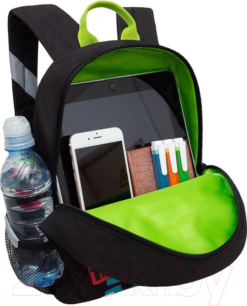 Изображение товара Детский рюкзак Grizzly RK-477-3 (черный)