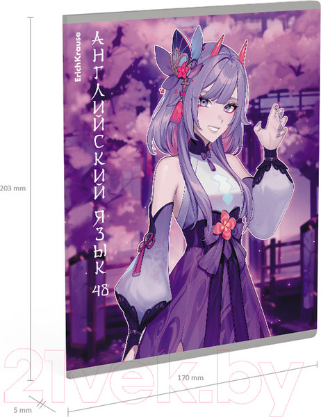 Изображение товара Тетрадь предметная Erich Krause Manga Английский / 59546