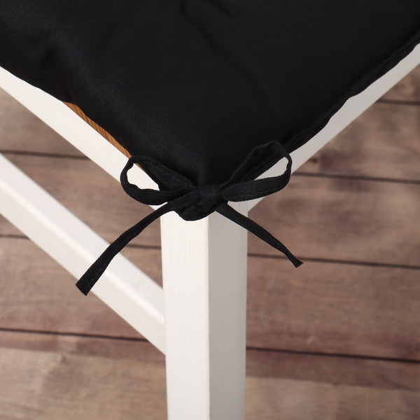 Изображение товара Подушка на стул Этель Home / 10472193 (42x42, черный)