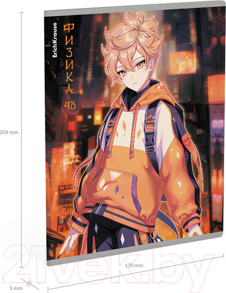 Изображение товара Тетрадь предметная Erich Krause Manga Физика / 59540