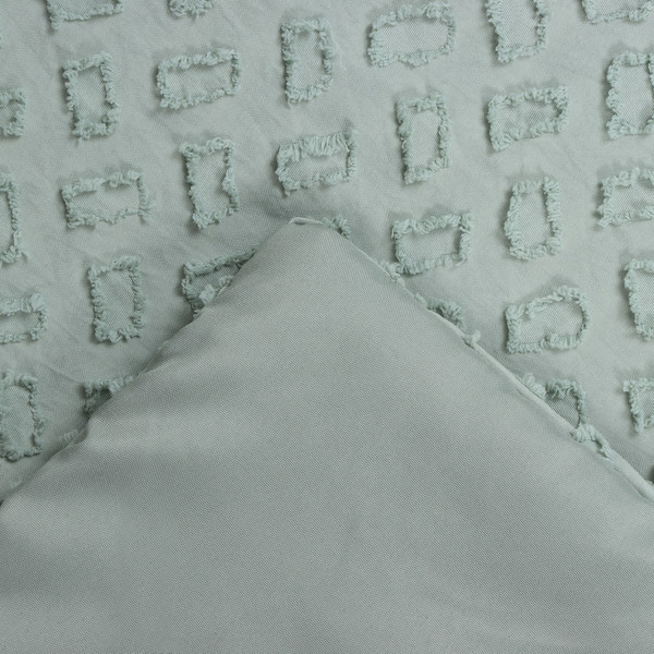 Изображение товара Покрывало Love Life Tufting. Квадрат / 10612638 (150x220, зеленый)