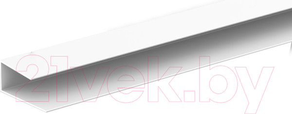 Изображение товара Профиль для стеновой панели Ideal Ламини L 10мм 001 Белый (3м)