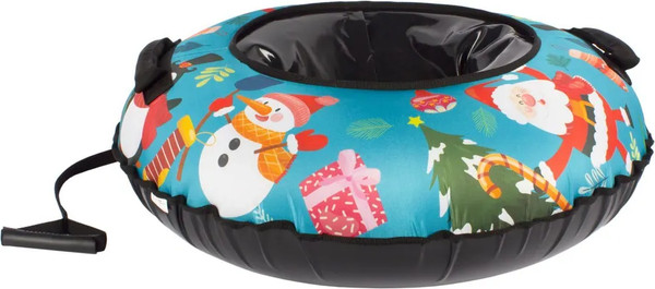 Изображение товара Тюбинг-ватрушка Snowstorm BZ-80 Cristmass / W112860 (80см, бирюзовый/черный)