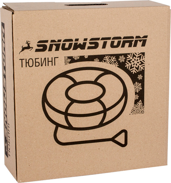 Изображение товара Тюбинг-ватрушка Snowstorm BZ-100 Kivi / W112889 (100см, зеленый/черный)