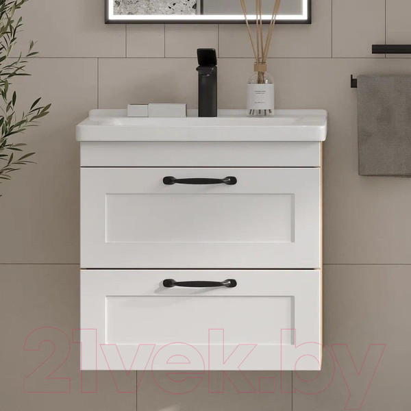 Изображение товара Тумба под умывальник EQUIL Lago 60.2Y Миранда (подвесная)