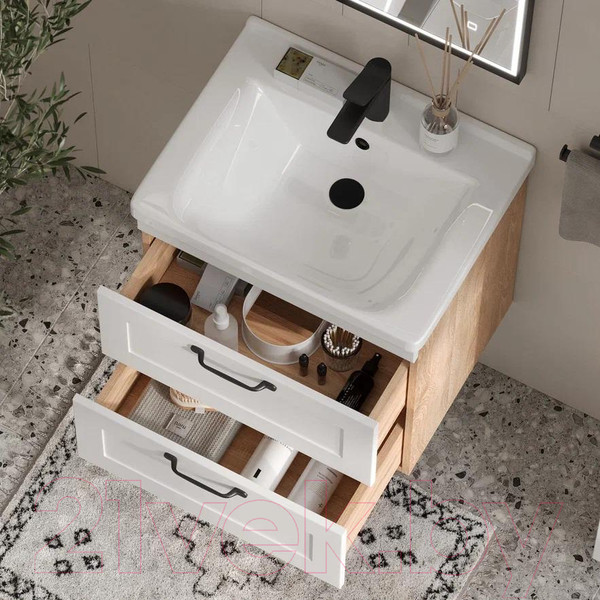 Изображение товара Тумба под умывальник EQUIL Lago 60.2Y Миранда (подвесная)